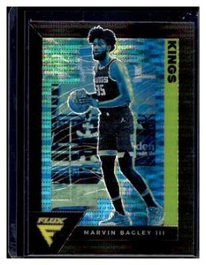 2020-21 Panini Flux Black Pulsar Prizm #153 Marvin Bagley III Target