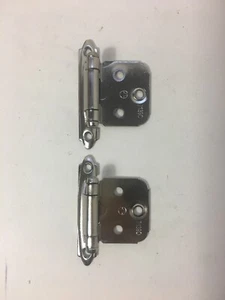 Amerock BP342826 selbstschließendes Scharnier, Planmontage, 3/8" Einsatz, Chrom Menge 2 - Bild 1 von 6