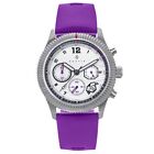 Nautis Meridian Chronograph Strap Watch w/Date - Purple