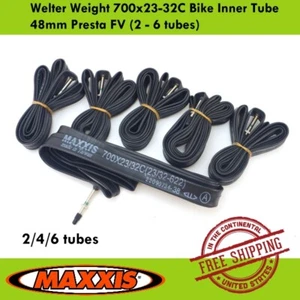 Tubo interior de bicicleta Maxxis Welter Weight 700x23-32C 48 mm Presta FV (2 - 6 tubos) - Imagen 1 de 6