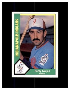 Romy Cucjen 1990 CMC Indianapolis Indians #22
