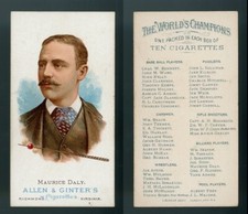 1888 N28 Allen & Ginter World's Champions "Maurice Daly" EX/NM *AA-3580*