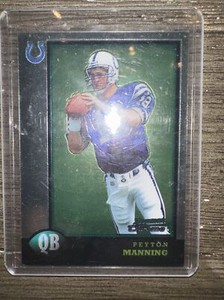 1998 Bowman Chrome Preview #BCP1 Peyton Manning Rookie