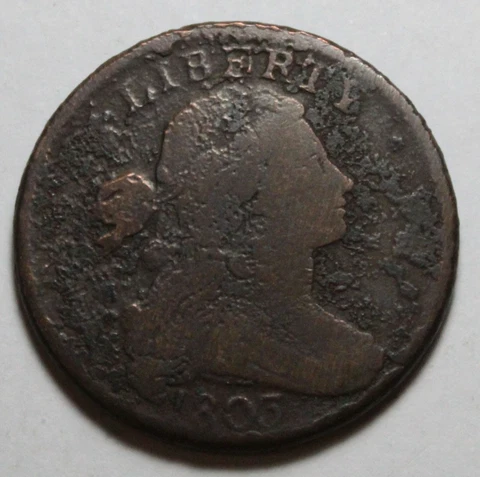 1803 Large Cent UR57 Cover