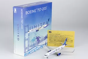 NG United Airlines Boeing 757-200 N14106 painted alloy aircraft model 1/400 - Picture 1 of 5