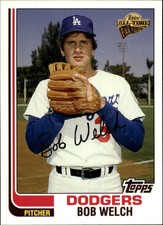 2005 Topps All-Time Fan Favorites Baseball Card #63 Bob Welch