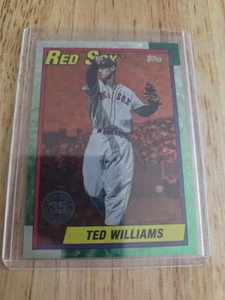 2025 Topps Series 1 Ted Williams /25 Orange Foilboard T90-26 Boston Red Sox - Picture 1 of 3