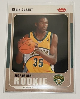 Fleer Glossy Kevin Durant Rookie RC #212 NBA SuperSonics 2007-08 *VER NOTA* Foto 1 de 2