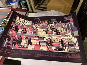 Mondo Movie Poster Print Back to the Future Adam Simpson 2020 /125 Variant - Picture 1 of 2