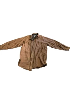 2xl Carhart Forrado Sobre Camisa Chaqueta SobreCamisa Trabajo Ropa Lona S296 Para hombres 2X - Imagen 1 de 5