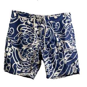 Pantalones Cortos de Tabla de Cachemira J Crew Para Hombres Talla 34 Natación Surf Traje de Baño Playa Preppy - Imagen 1 de 9