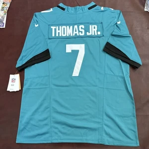 Brian Thomas Jr Jersey Teal Jacksonville Jaguars Large #7 Stitched - Picture 1 of 6