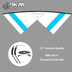 Kit de cometa de acrobacias Freilein Quad Line 2,5 m interior ultraligero Zero-G Icarex PC31 - Imagen 1 de 12