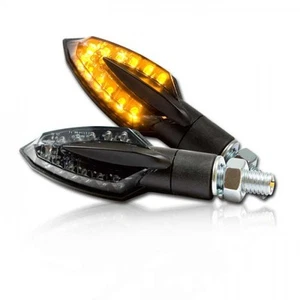 LED Mini Indicator Vinci Black Like Arrow by Yamaha LED Signals Indicators - Picture 1 of 4