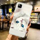 Lovely Cat Silicone Case For Google Pixel 7A 6 Pro 8A 5A 4A Soft Gel Phone Cover