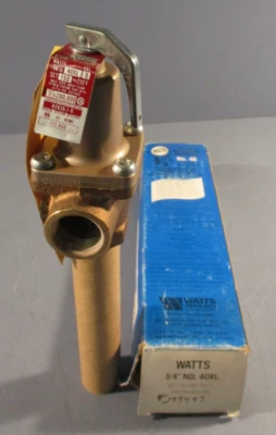 Watts 3/4" NO. 40XL-5 Automatic Reseating T&P Relief Valve, 150 PSI, 210F - Image 1 of 4