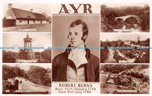 R224961 Ayr Robert Burns Burns Cottage Auld Brig O Doon Burns Denkmal Gärten A - Bild 1 von 4