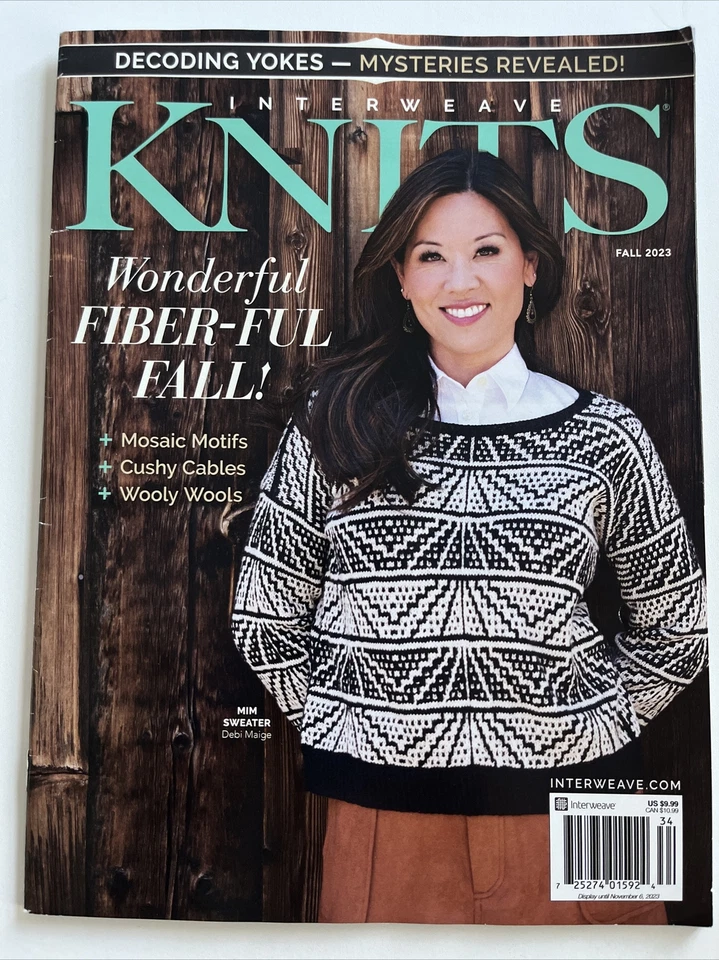 Interweave Knits magazine Fall 2023 Wonderful Fiver-ful Fall