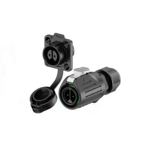 LP16 PBT Plastic IP68 Waterproof Solder AC DC Power Connector 2 3 4 5 7 8 9 Pin - Picture 1 of 29