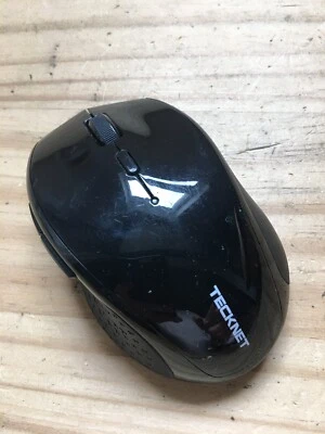 Tecknet Cordless Bluetooth Wireless Mouse 3200DPI Black BM308 / TM174B - Image 1 of 3