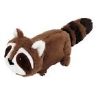 Electric Plush Cat Racoon Toy Wiggling Tail Cats Bite Toy for Small