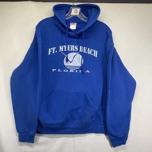 Sudadera con capucha vintage años 90 Fort Myers playa Florida talla grande - Imagen 1 de 16