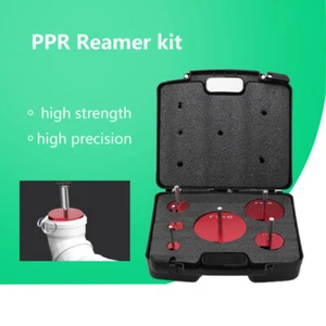 Per PPRK6 Alesatore per raccordi in plastica per tubi kit 6 pezzi per trapani 1/2" - Foto 1 di 12