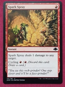Magic The Gathering DOMINARIA REMASTERED SPARK SPRAY red card MTG - Picture 1 of 2