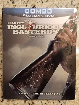 Inglorious Basterds STEELBOOK Debossed Future Shop Exclusive (Blu-ray Canada) - Image 1 of 4