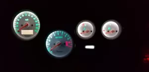 led clock upgrade kit lightenUPgrade WHITE TRIUMPH TIGER 955i - Picture 1 of 5