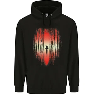 Ninja Landscape Martial Arts MMA Samurai Childrens Kids Hoodie - Picture 1 of 3