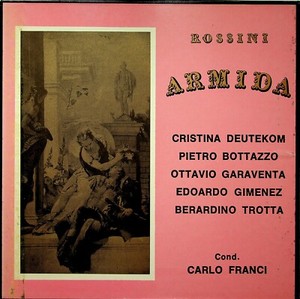 MRF-59 ROSSINI- Armida Private Box Set 2-LP Carlo Franci 1970 DUETEKOM/BOTTAZZO