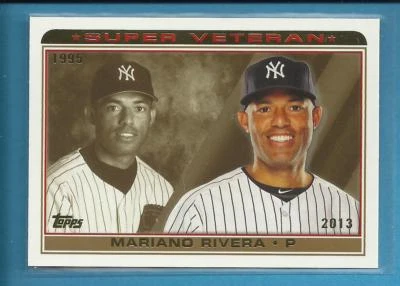 Mariano Rivera 2014 Topps Super Veteran Insert Card # SV-15 New York Yankees MLB - Image 1 of 2