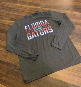 NCAA FLORIDA GATORS men's long sleeve t-shirt, charcoal, LARGE, NEW w/tags - Picture 1 of 1