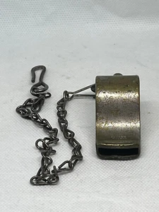 Vintage The Acme Thunderer Messing Kork Kugel Erbsenpfeife WWI, WWII, POLIZEI, SPORT - Bild 1 von 5