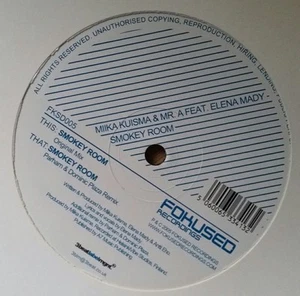 Miika Kuisma & Mr. A "Smokey Room" * FKSD005  / Parham & Dominic Plaza Remix - Foto 1 di 1
