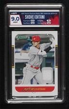 2021 Panini Donruss Retro 1987 Materials Shohei Ohtani #87M-SO HGA 9 MINT