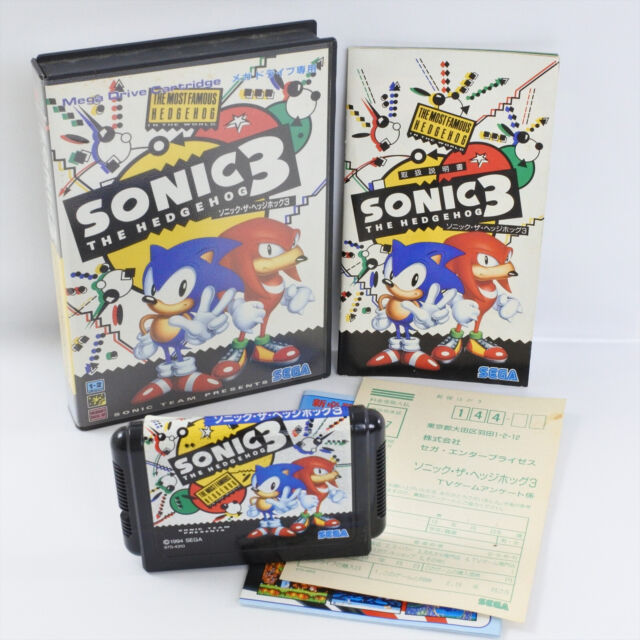 Gamescity Brasil - Sonic the Hedgehog 3, para Genesis (Mega Drive