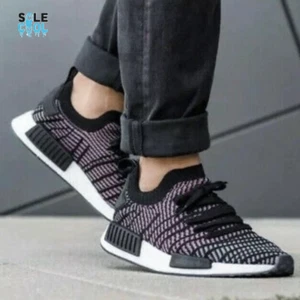 Adidas NMD R1 STLT PrimeKnit Core schwarz mehrfarbig CQ2386 - Bild 1 von 12