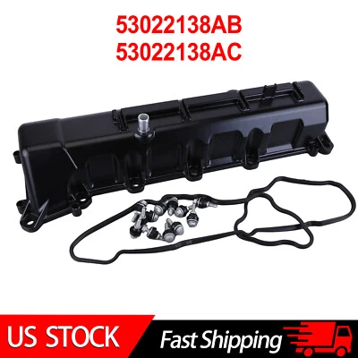 53022138AB Aluminum Valve Cover Right Side fit for 2011-2013 Ram 1500 4.7L Flex - Image 1 of 4