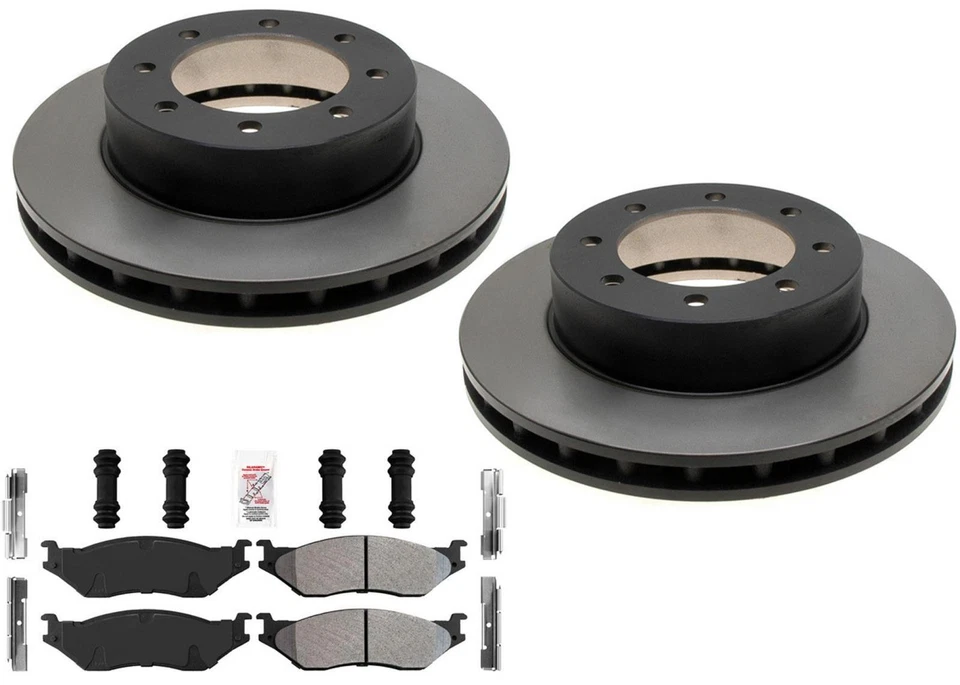 Almohadillas de rotores delanteros para Ford F450 F550 Super Duty 2000-04 con 14,5 pulgadas de diámetro Foto 1 de 1