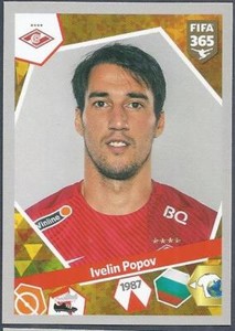  PANINI-2018 FIFA 365- #471-SPARTAK MOSCOW-IVELIN POPOV