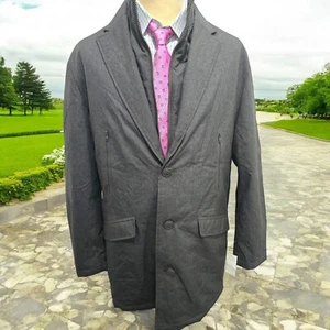 TOMMY HILFIGER ALL WEATHER CONVERTIBLE OVERCOAT 44L,NWT $400 - Picture 1 of 9