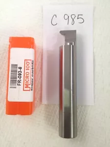 1 BARRA RAGGIO COMPLETO INTERNA IN CARBURO MICRO 100 FR-093-8 NUOVA. GAMBO 1/2" (C985) - Foto 1 di 2