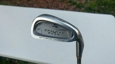NICE! RH Lady Cobra Gravity Back Single 7 Iron Graphite Shaft L Flex Right 1999 - Image 1 of 4