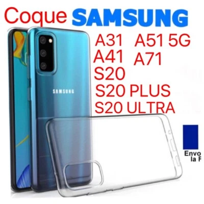 - SANS MARQUE/GÉNÉRIQUE POUR SAMSUNG Coque Etui housse Samsung A31 A41 A51 5G A71 S20 S20 Plus S20 Ultra silicone