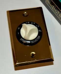 AudioTex Hi Fi Speaker Control Cat # 30-388 Speaker Control NIB - Picture 1 of 4