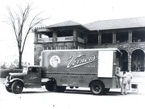 White Trucks James Vernor Vernors Ginger Ale New Metal Sign: 9x12" Free Shipping - Picture 1 of 1