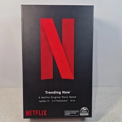Netflix Trending Now - A Netflix Original Party Game Spin Masters New Open Box - Image 1 of 4