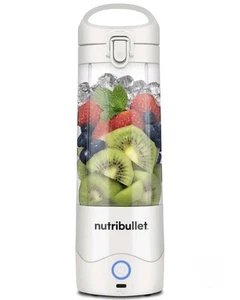 Batidora portátil Nutribullet blanca - Batidos sobre la marcha, carga USB-C Reino Unido - Imagen 1 de 4